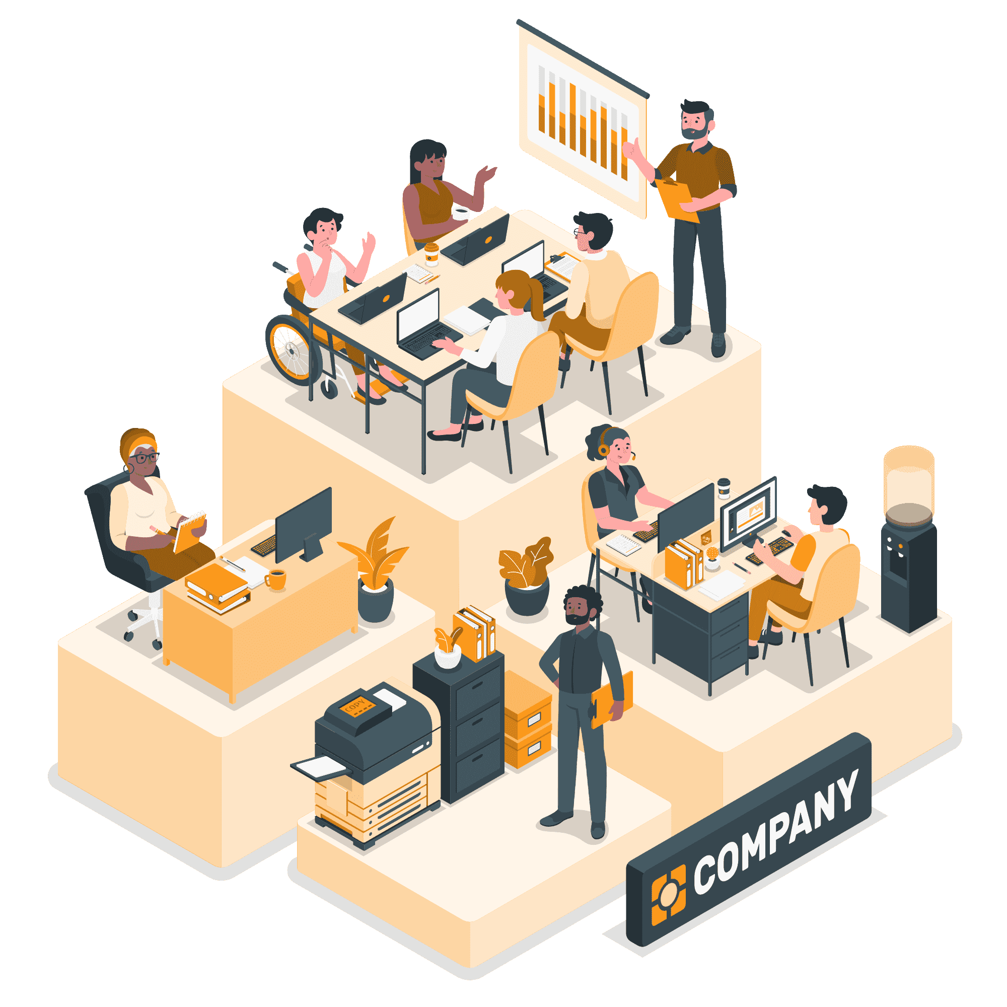 Bashbop team illustration